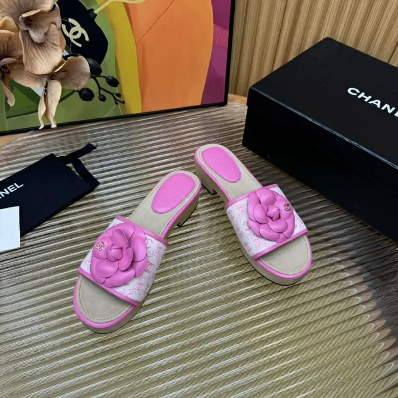 chanel chaussons pour femme s_12254773